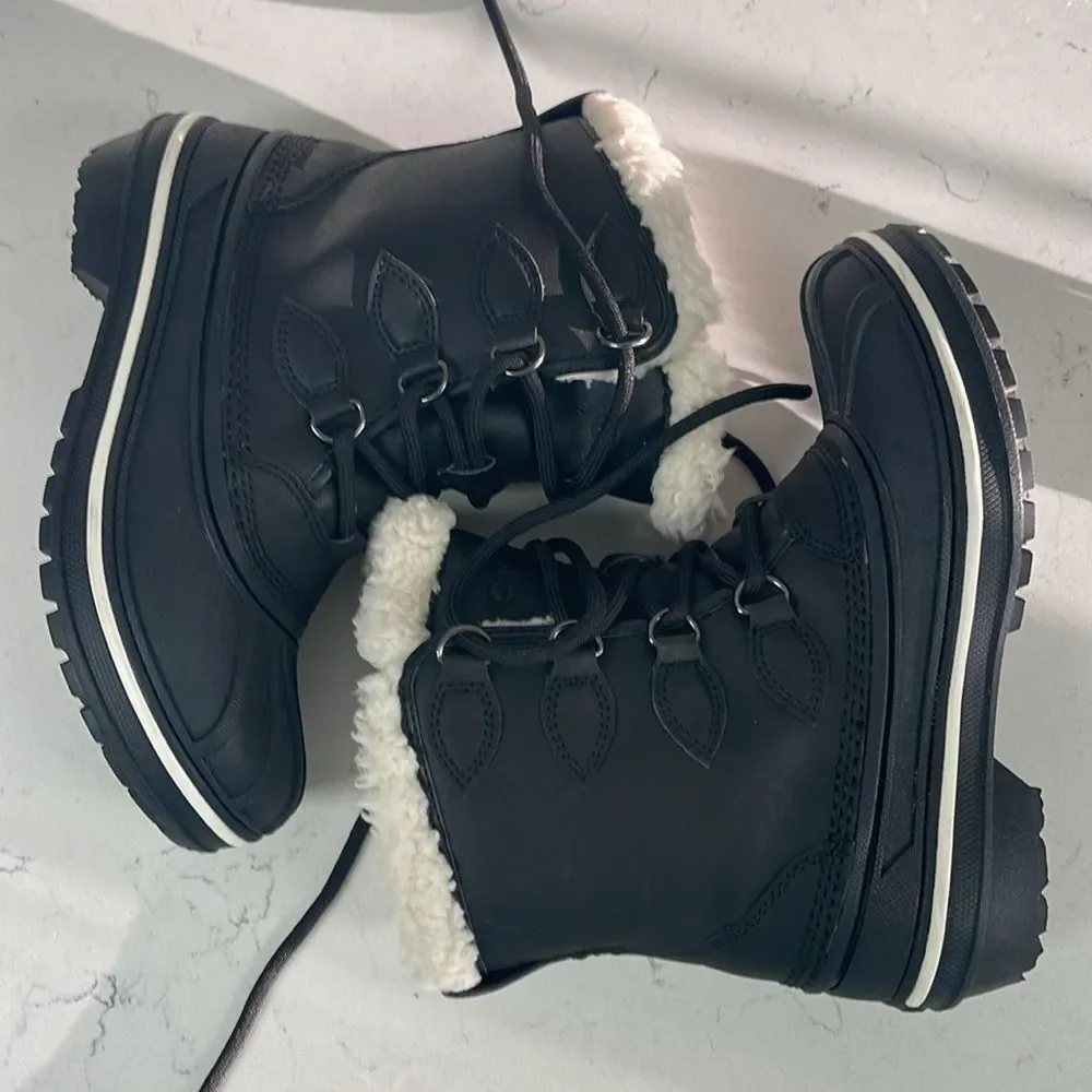 CROCS SHOES ALL CAST II BOOT Kids BLACK Size 4